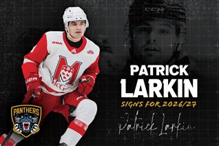 BRITISH FORWARD PATRICK LARKIN JOINS PANTHERS
