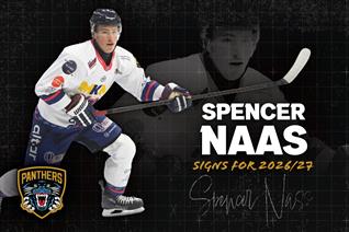 FORWARD SPENCER NAAS MOVES TO PANTHERS
