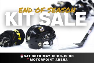 KIT SALE TO TAKE PLACE ON SAT 30TH MAY