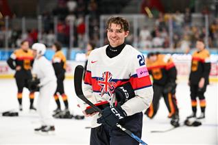 TETLOW RETIRES FROM INTERNATIONAL ICE HOCKEY