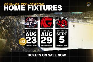 PRE-SEASON TICKETS NOW ON SALE