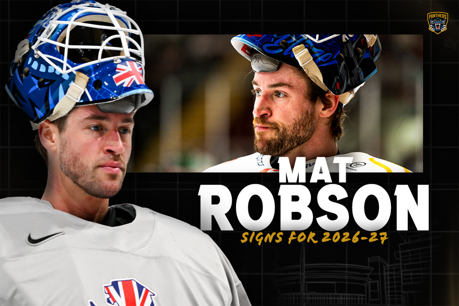 GB INTERNATIONAL MAT ROBSON JOINS PANTHERS   www.panthers.co.uk