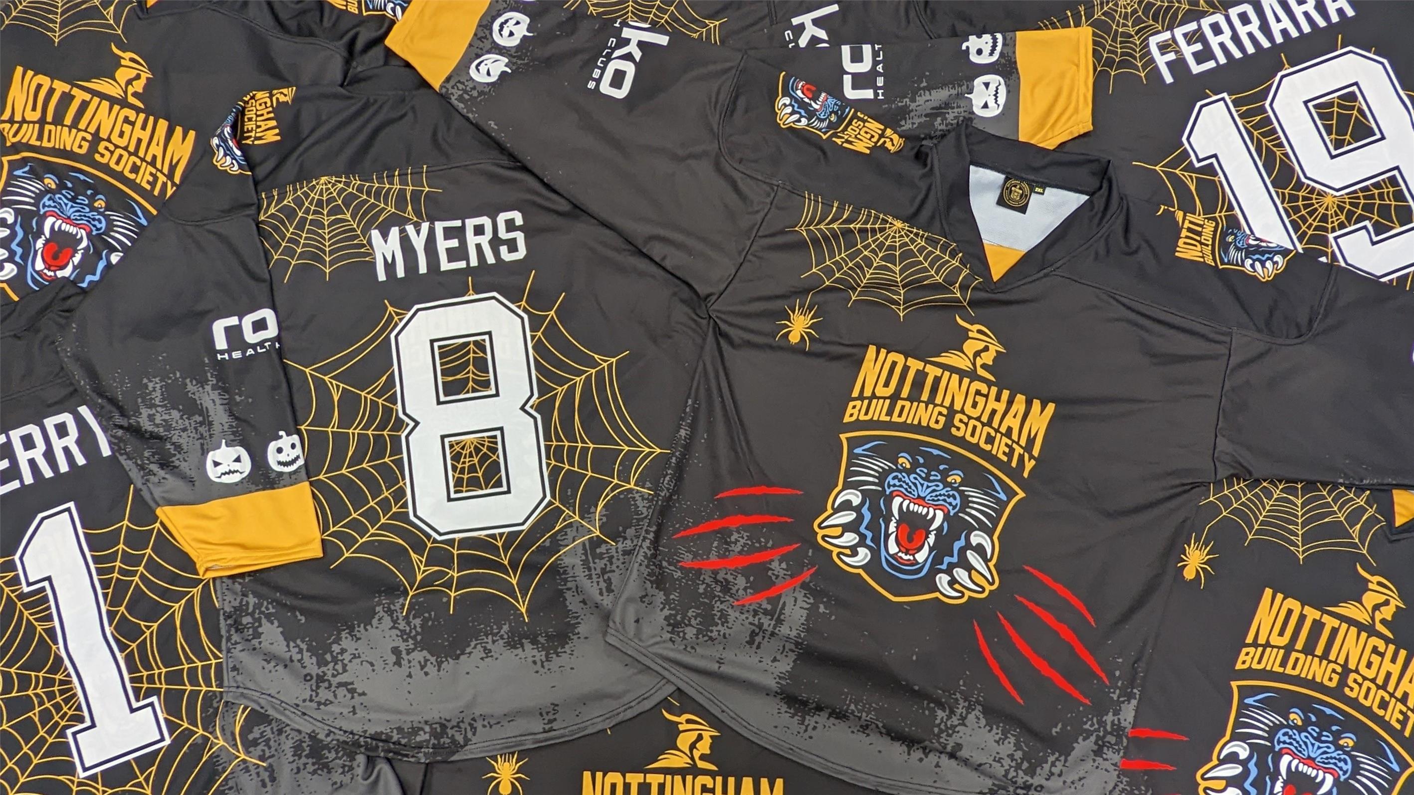 OWN A GAME-WORN WARM-UP HALLOWEEN JERSEY Top Image
