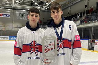 SILVER MEDAL FOR HOPKINS AND HAZELDINE WITH GB U20S
