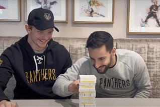 LEVIN AND SUMMERS TRY TO PLAY JENGA