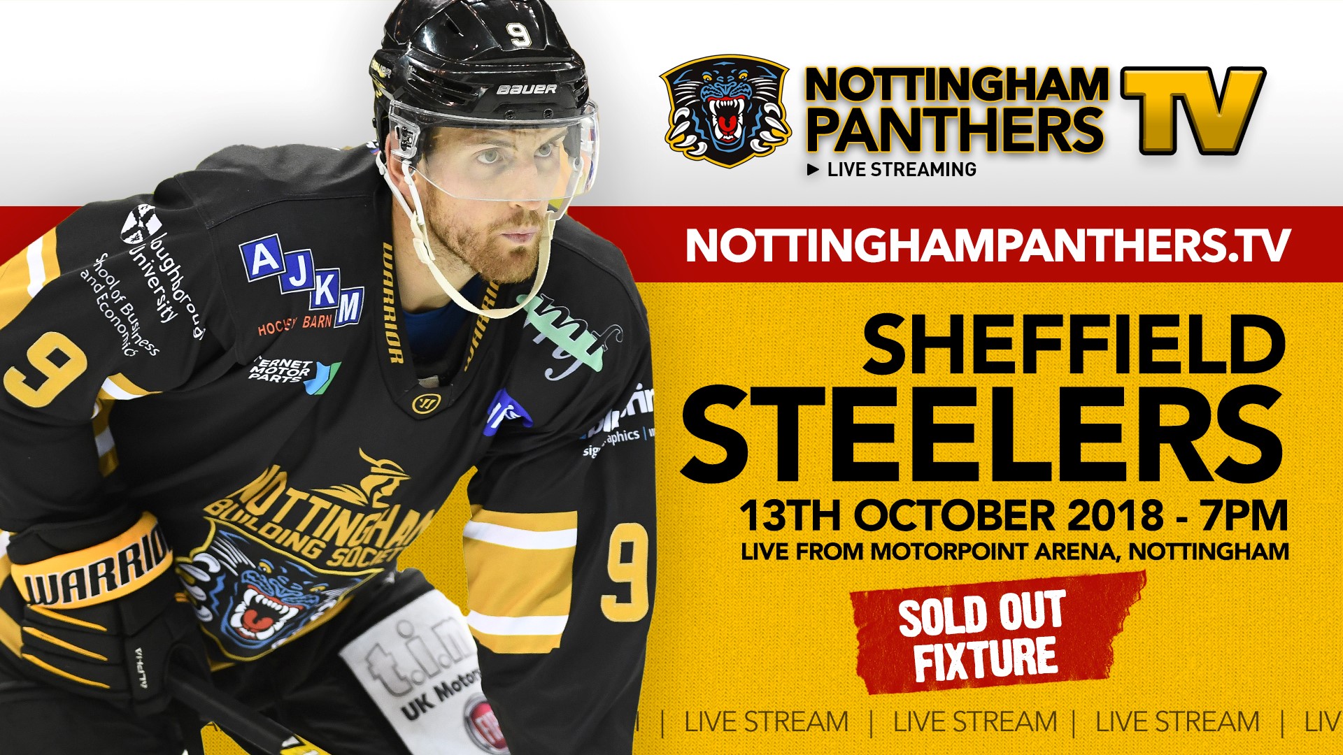 £10 webcast on Saturday Top Image