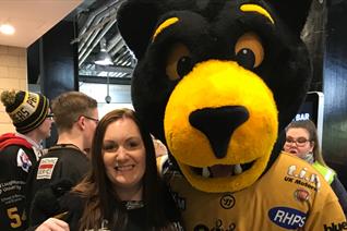 Alyson surprised with jersey