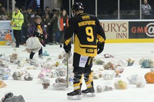 Panthers teddy bear toss returns