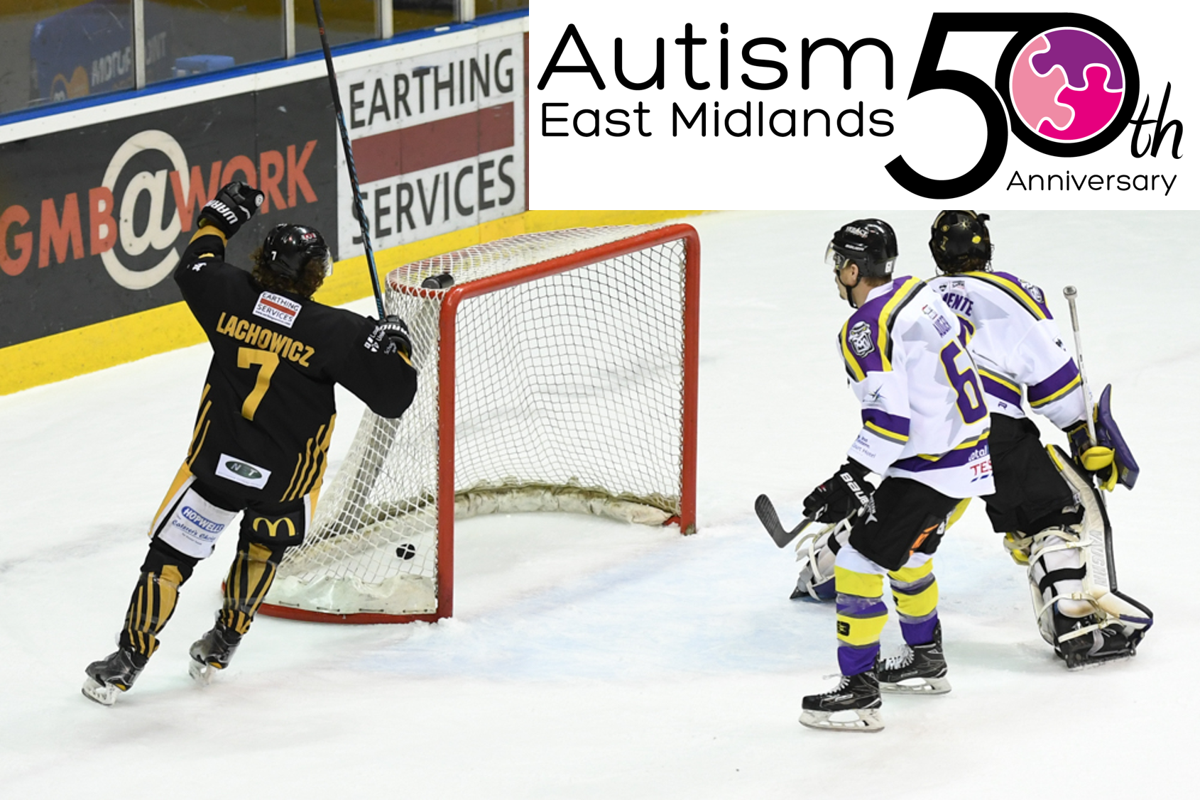 Panthers and Autism East Midlands Top Image