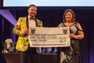 Panthers raise £11,700 for charity
