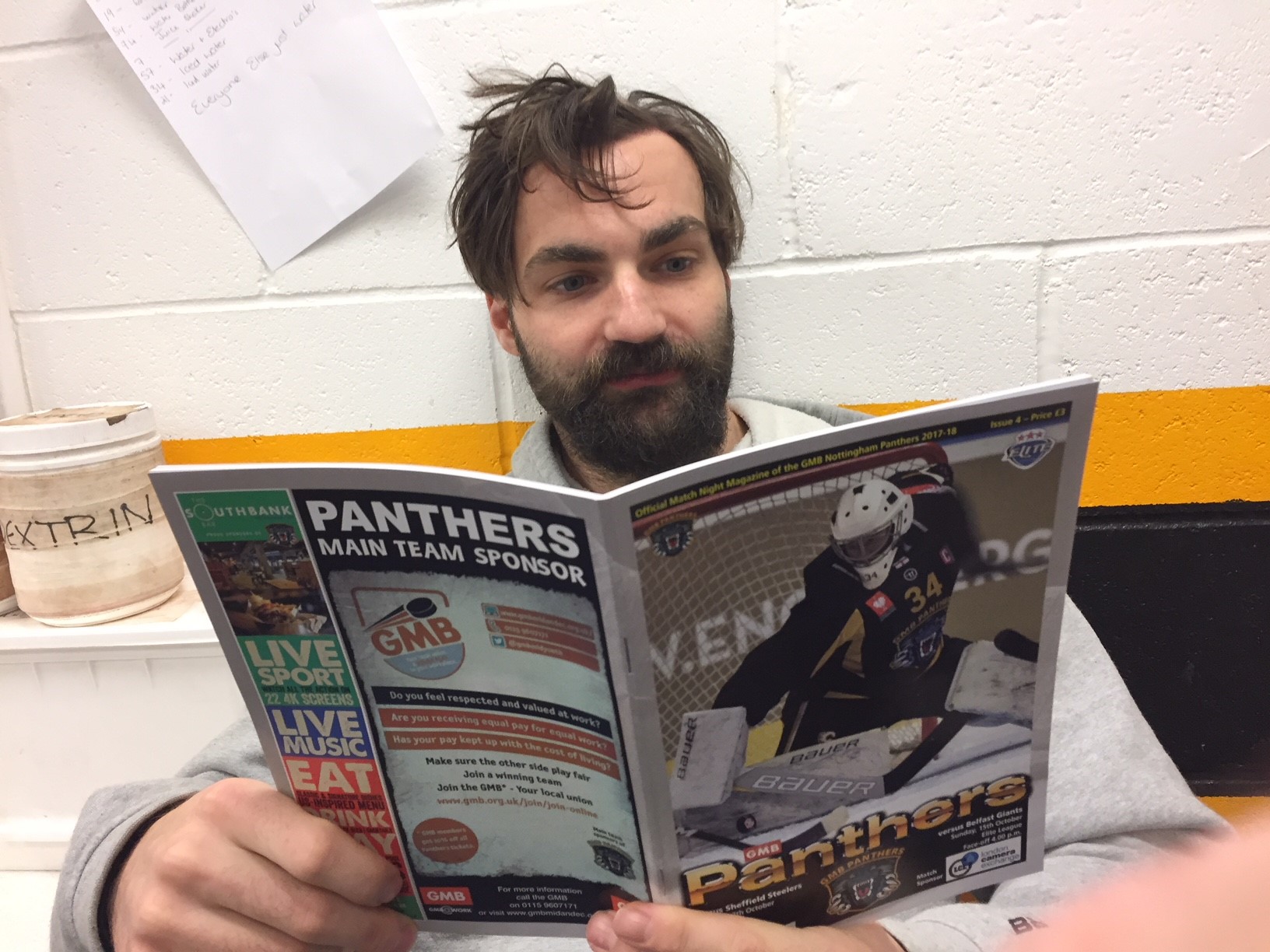 Shut-out Mike on the cover Top Image