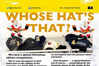 Whose hat's that?