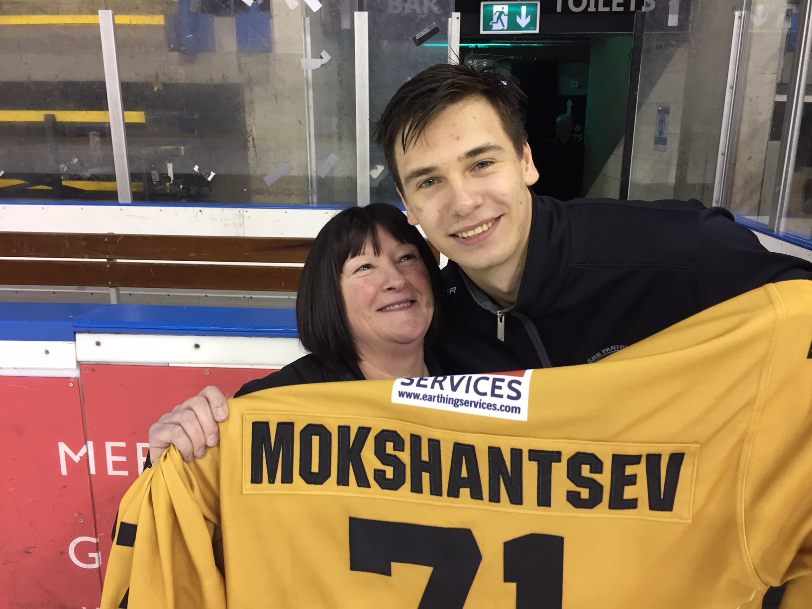 Mokshantsev shirt goes to Mansfield