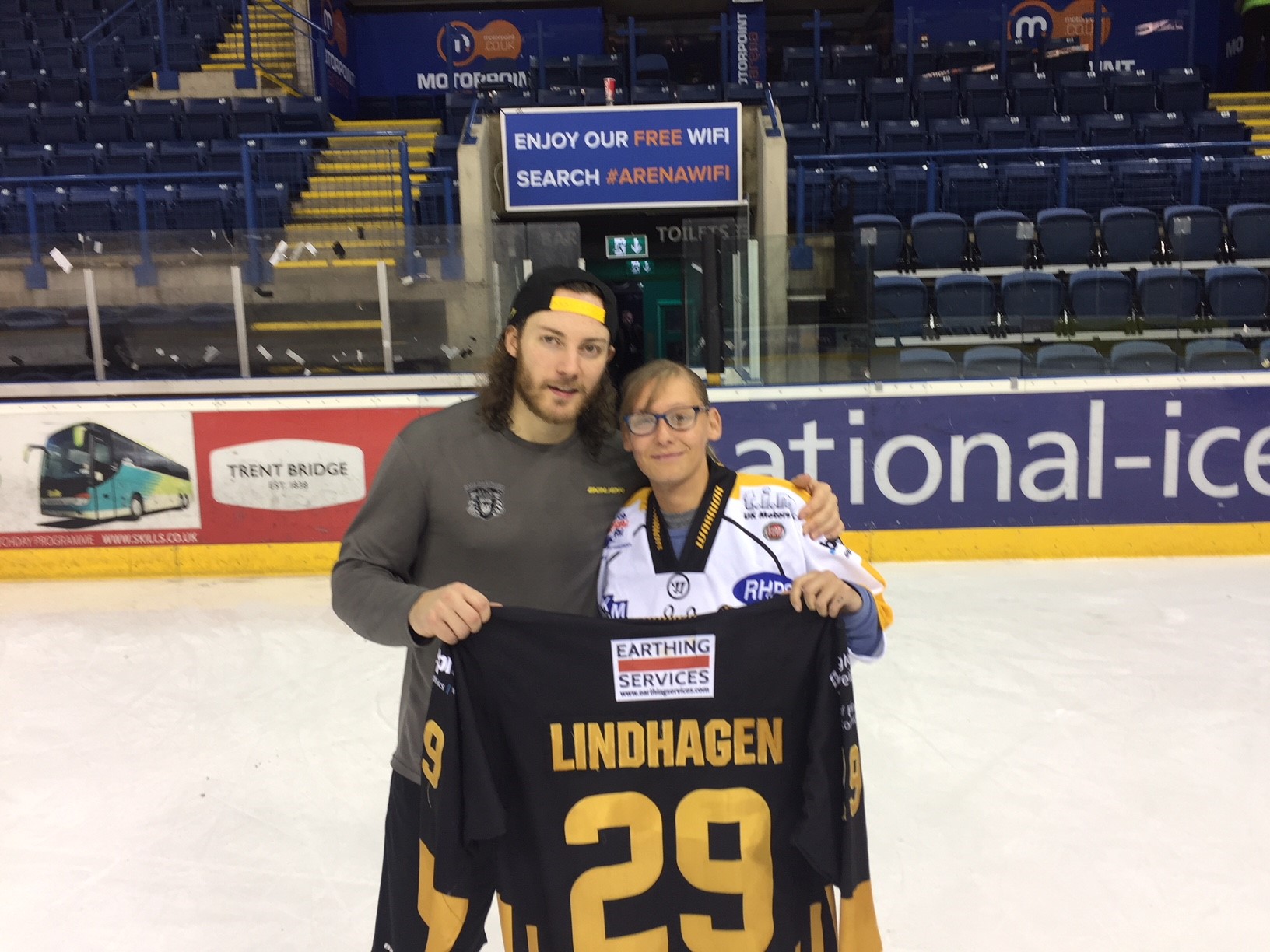 Lindhagen jersey goes to long time fan Top Image