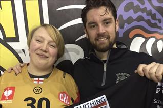 Hannah wins Patrick Galbraith’s shirt