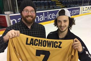 First year fan wins Lacho's shirt