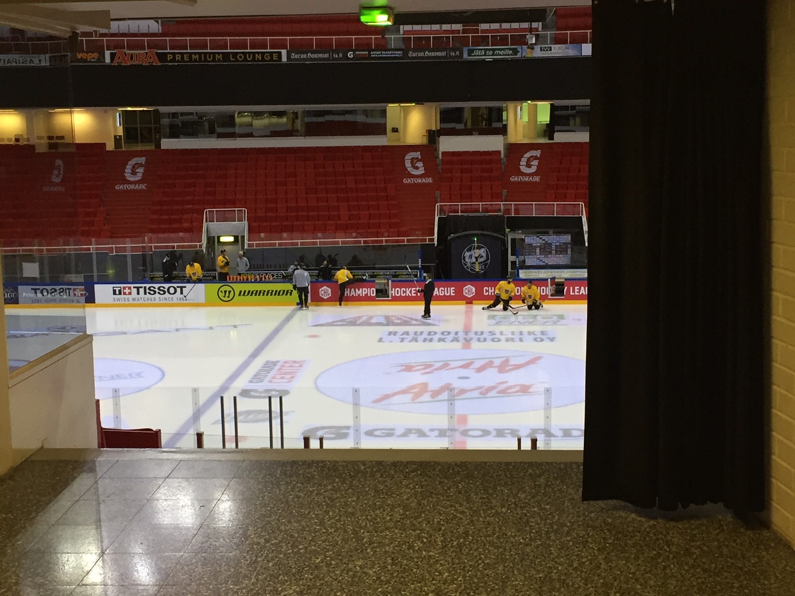 Panthers hit Finnish ice Top Image