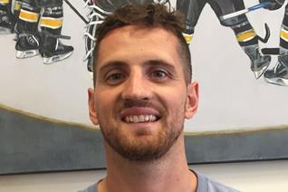 Brett Perlini arrives safe and sound