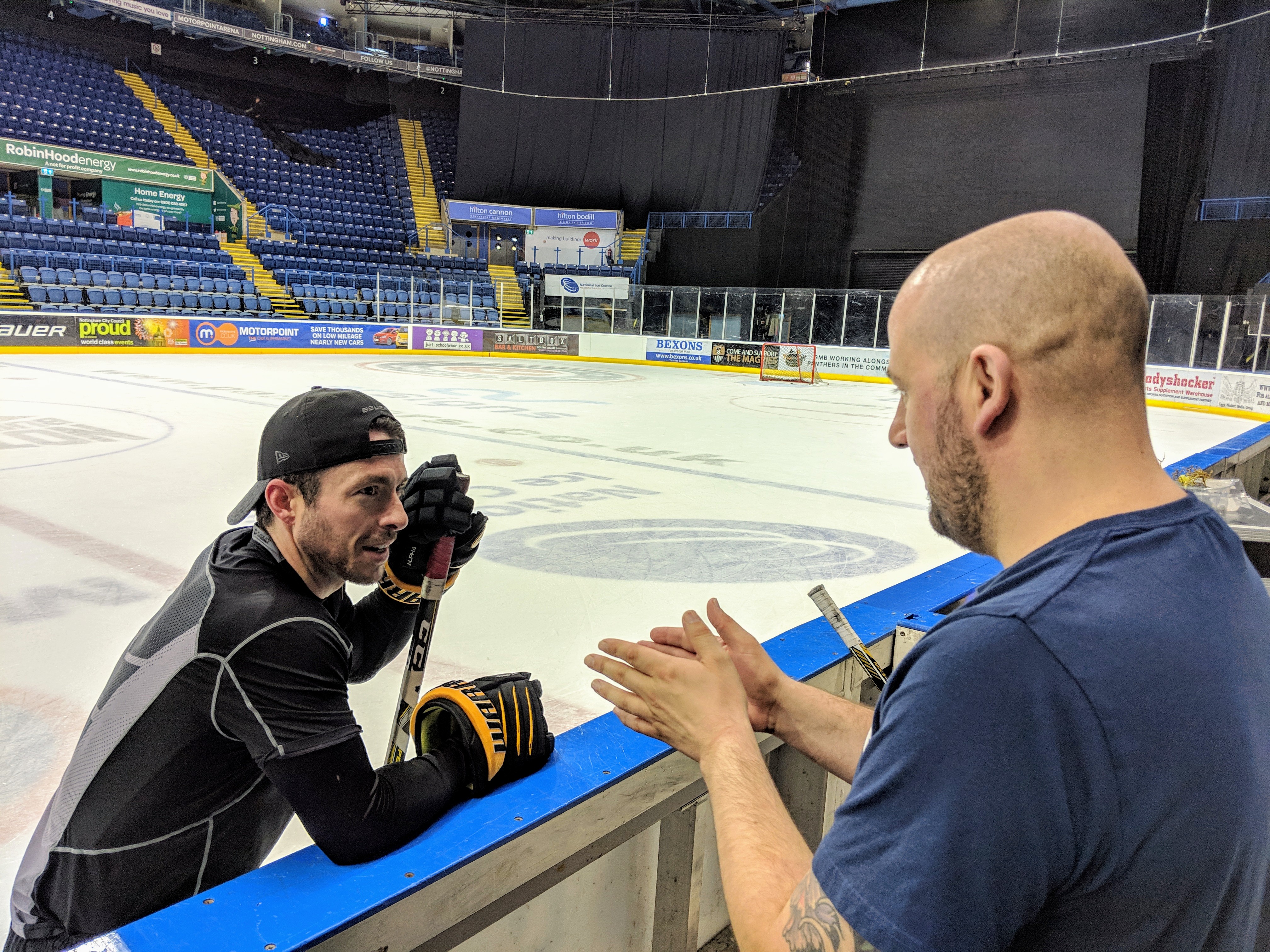 Rheault Back on the Ice Top Image