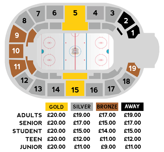 Panthers Seating Chart View