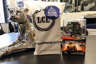 Unique camera prizes at the game