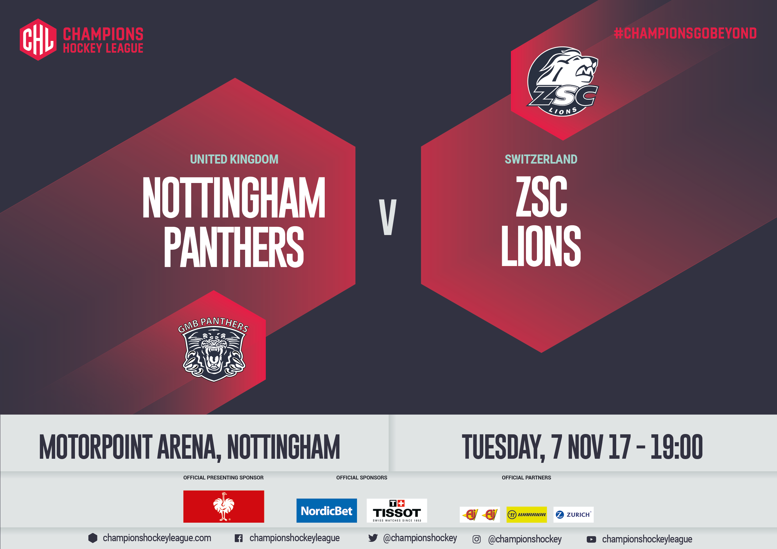 Panthers v Zurich ticket prices slashed Top Image