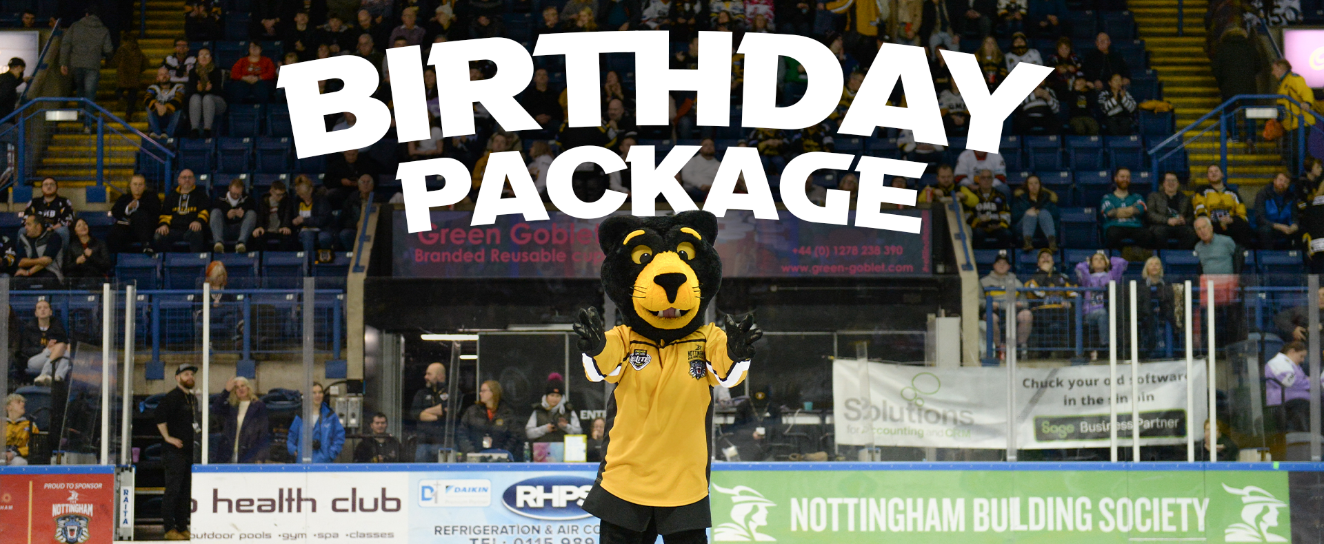 THE NOTTINGHAM PANTHERS BIRTHDAY EXPERIENCE PACKAGE Top Image