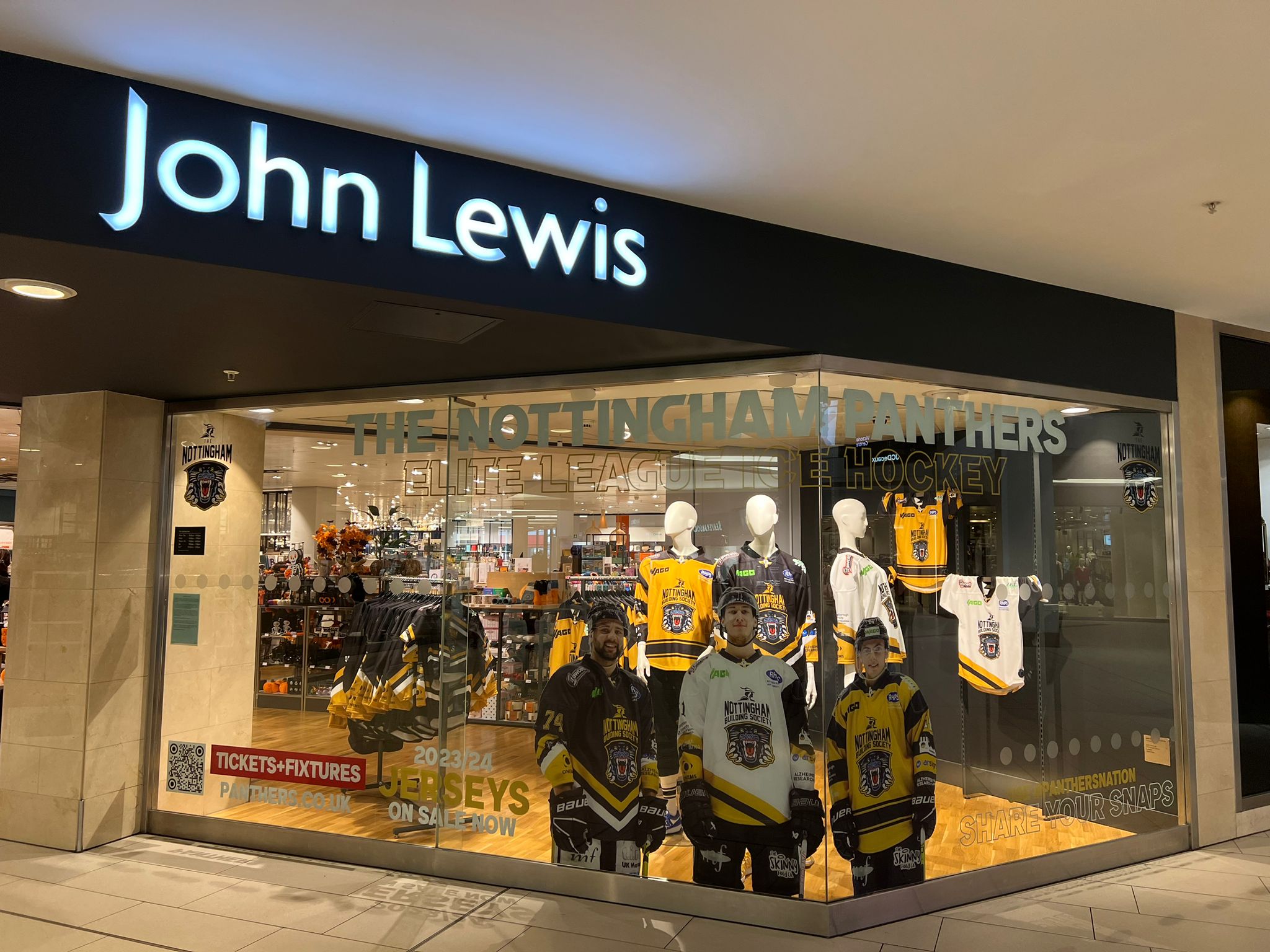 PANTHERS LINK-UP WITH JOHN LEWIS Top Image
