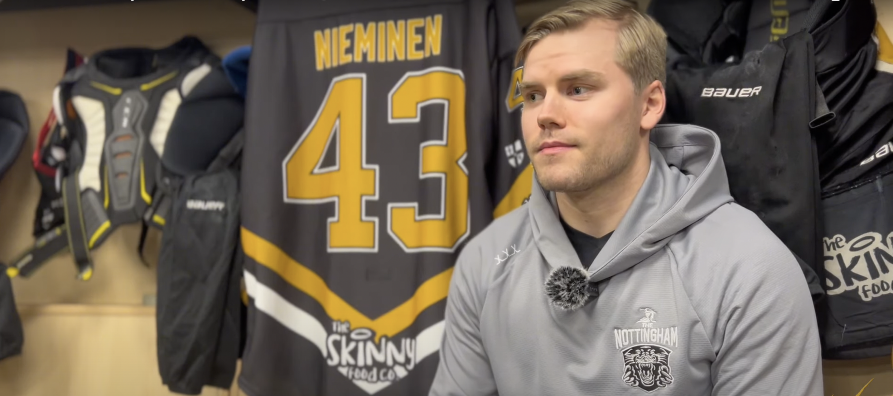 NIEMINEN CHATS TO PANTHERS TV AFTER INDUCTION DAY Top Image