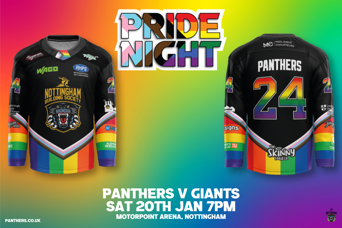 JERSEYS UNVEILED FOR PRIDE NIGHT Top Image