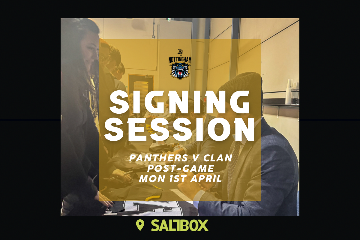 POST-GAME SIGNING SESSION NEXT MONDAY Top Image