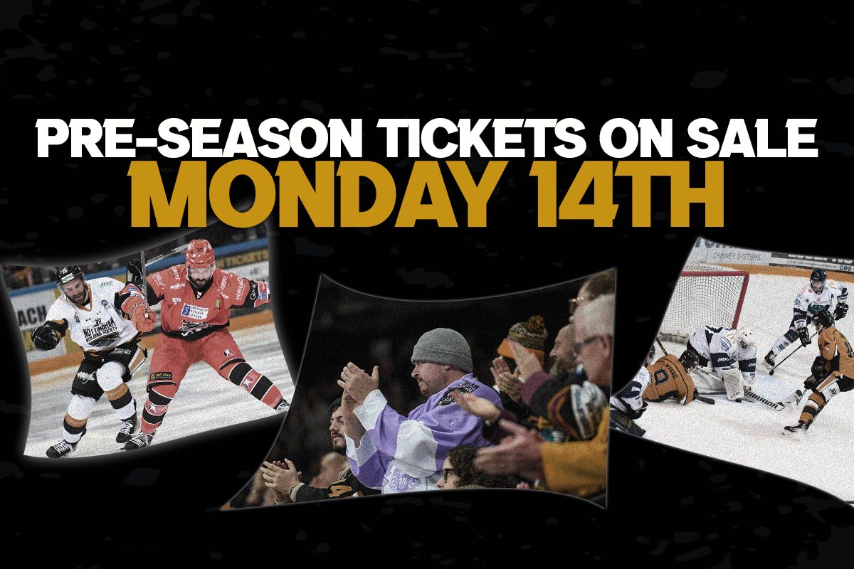 PRE-SEASON TICKETS TO GO ON SALE MONDAY 14TH AUGUST Top Image