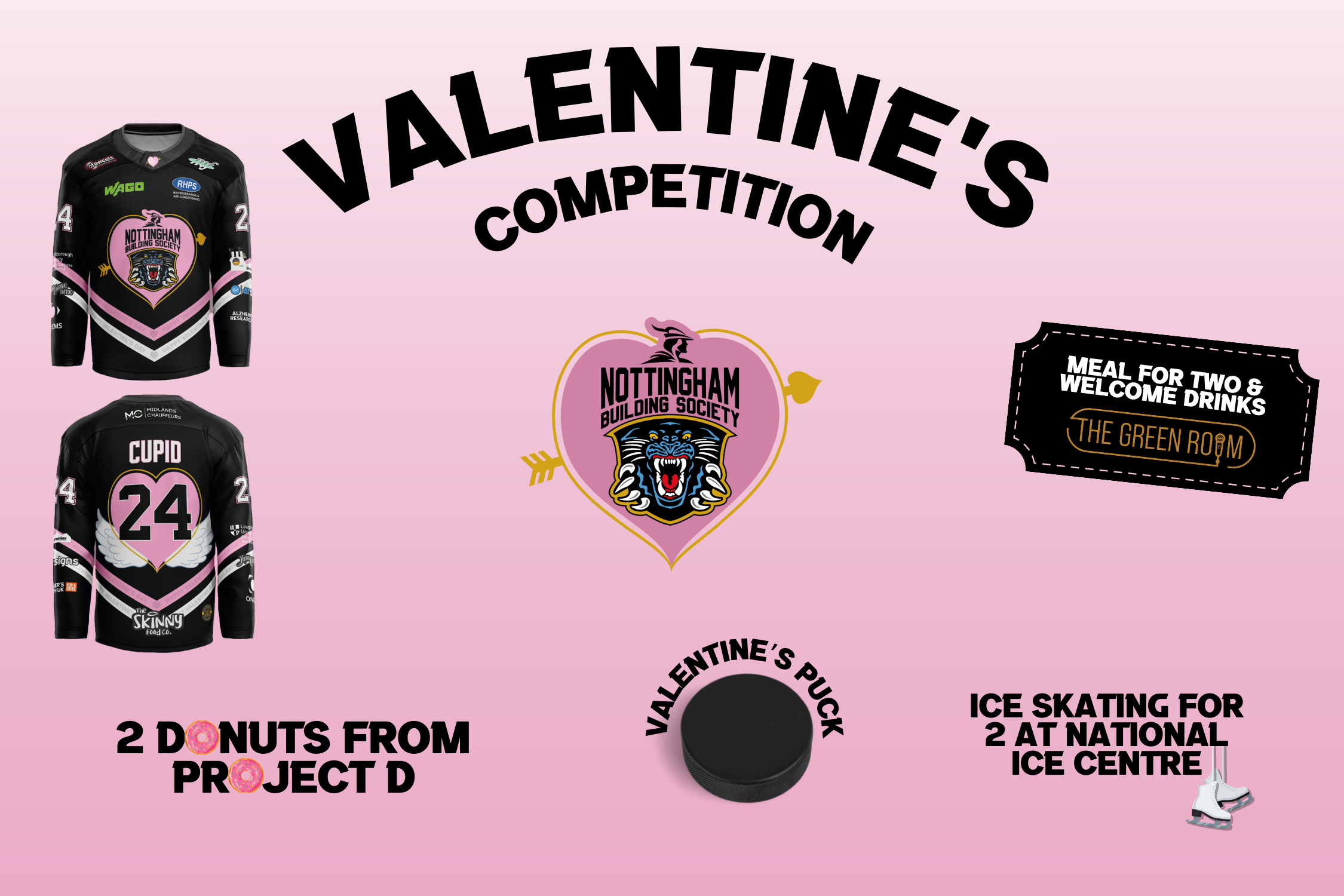 CONGRATULATIONS TO VALENTINE'S COMPETITION WINNERS