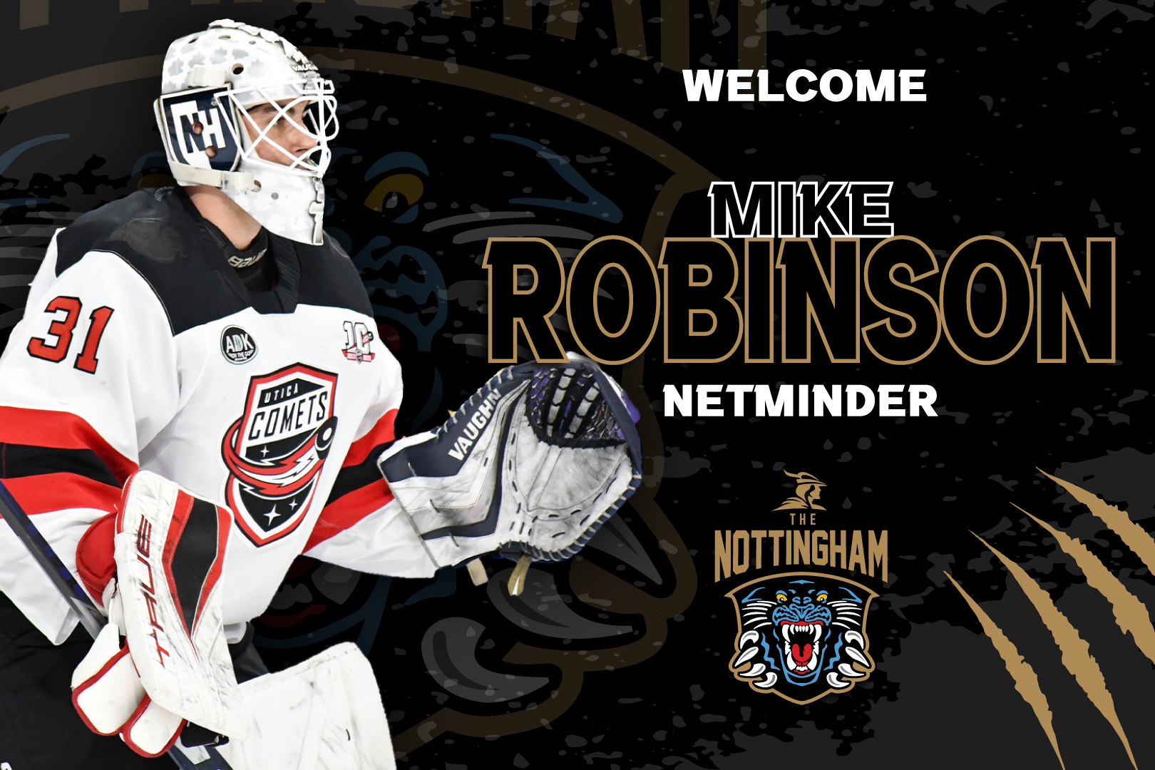 AMERICAN NETMINDER ROBINSON JOINS PANTHERS Top Image