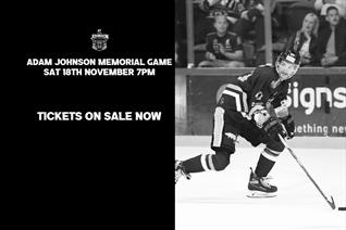 ADAM JOHNSON MEMORIAL GAME TICKETS NOW ON SALE