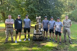 PANTHERS SPEND DAY WITH ARMY AND NAVY