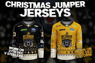 TWO CHRISTMAS JERSEY AUCTIONS
