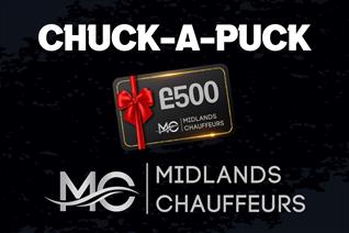 £500 MIDLANDS CHAUFFEURS VOUCHER ROLLS OVER TO SATURDAY