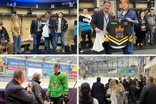 SPONSOR VISIT TO TRAINING TODAY