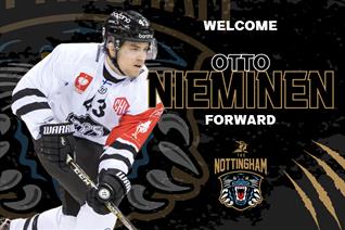 PANTHERS SIGN FINNISH FORWARD NIEMINEN