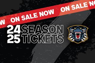 2024-25 SEASON TICKETS NOW ON SALE