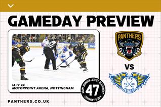PANTHERS FACE FIFE AS WE RETIRE ADAM JOHNSON'S 47 JERSEY