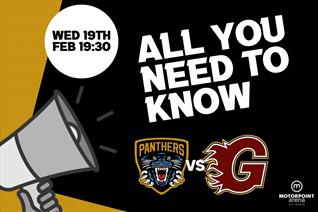ALL YOU NEED TO KNOW: PANTHERS V GUILDFORD