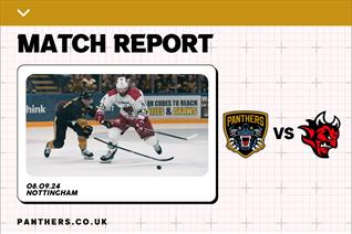 8TH SEPTEMBER 2024: PANTHERS 1-5 DEVILS