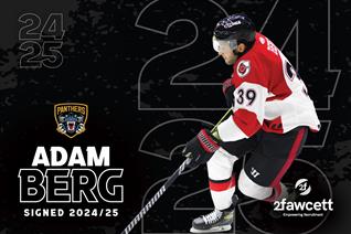 BERG PENS PANTHERS DEAL FOR NEXT SEASON