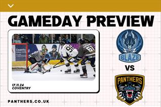 GAMEDAY PREVIEW: PANTHERS TRAVEL TO COVENTRY