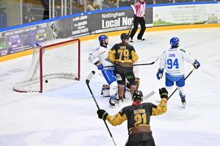 BUNZ'S EXCITEMENT OF FIRST PANTHERS GOAL