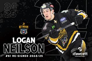 LOGAN NEILSON BACK FOR 2024-25 SEASON