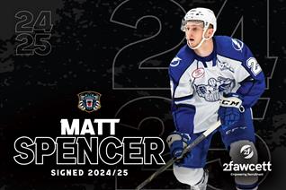 PANTHERS SIGN DEFENCEMAN MATT SPENCER