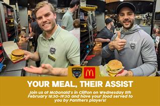 MCDONALD'S ON WEDNESDAY: YOUR MEAL, THEIR ASSIST